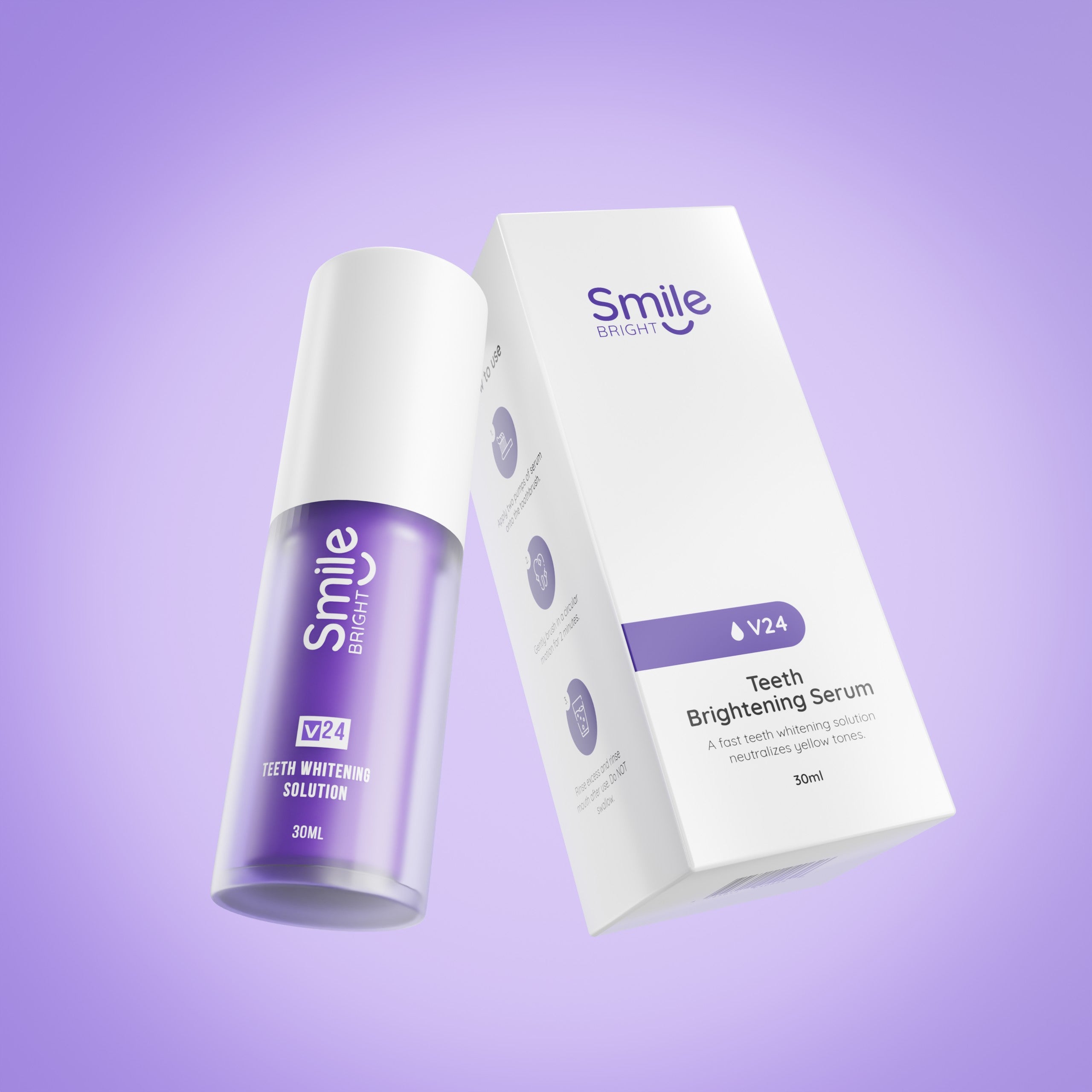 V24™ Momentinis Dantų Balinimo Serumas